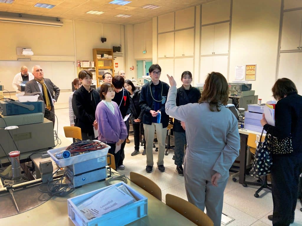 Merci aux étudiants du National Institute of Technology Kosen japonais et au Comité stratégique de la filière nucléaire française CSFN venus visiter l'INSTN Saclay le 25 février 2025