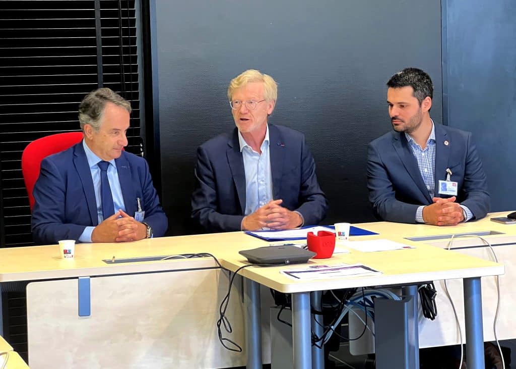 La Région Auvergne-Rhône-Alpes à l'INSTN Grenoble, une belle visite hier pour mettre en lumière l'importance de la formation professionnelle aux énergies renouvelables, pour préparer le monde de demain !