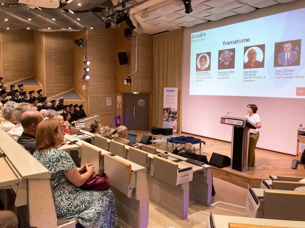 Cérémonie diplômes Génie atomique promotion 2023-2024