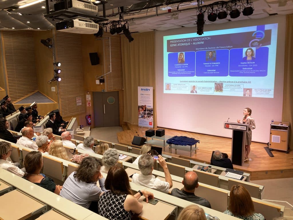 Cérémonie diplômes Génie atomique promotion 2023-2024